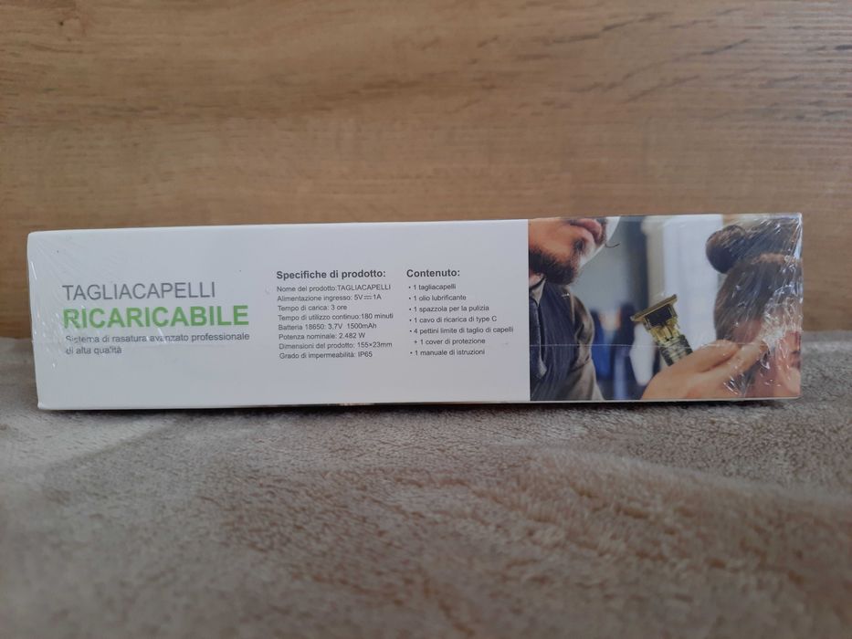 Męski elegancki Trymer golarka do włosów