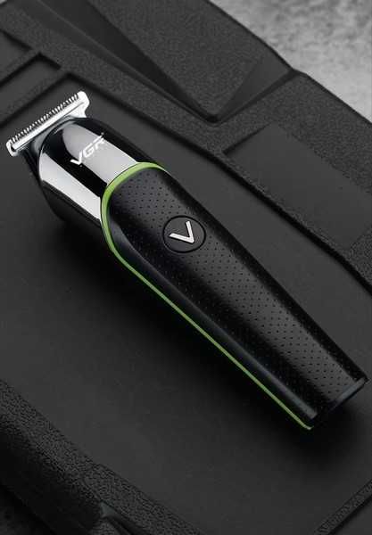 Машинка для стрижки тример VGR V-291 з LED-дисплеєм тиха робота