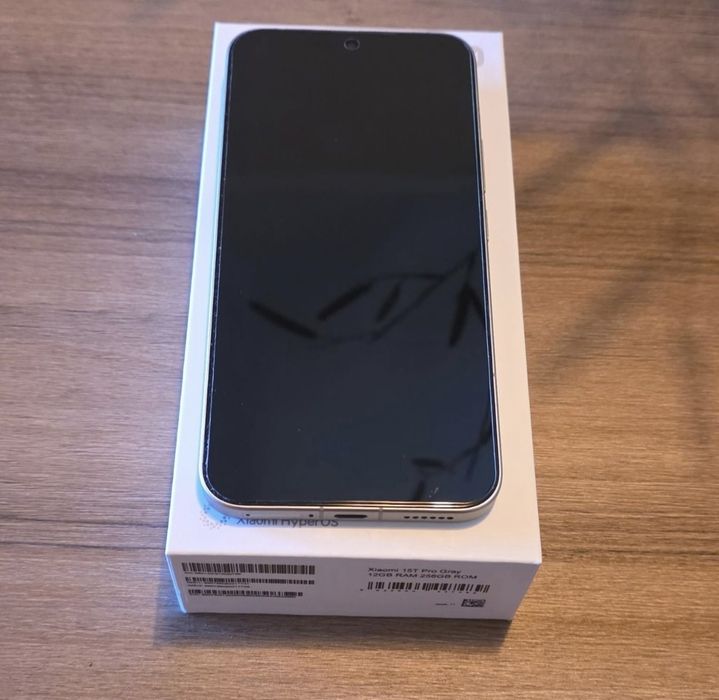 Xiaomi 15T Pro 256 Cinza novo com um mês, fatura e garantia 3 anos