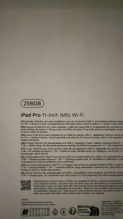 Ipad M5 11 inch 256GB
