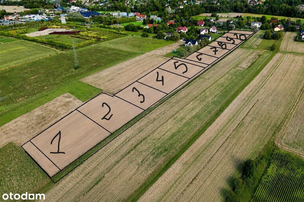 Działka budowlana w Inwałdzie – MPZP, uzbrojona