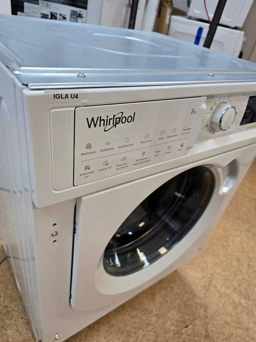 NOWA Whirlpool Pralka do zabudowy BIWMWG81485PL gwar 2 lata U4