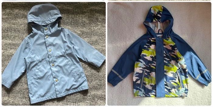 Куртка дощовик Zara 98 104 на хлопчика і дівчинку вітровка грязепруф