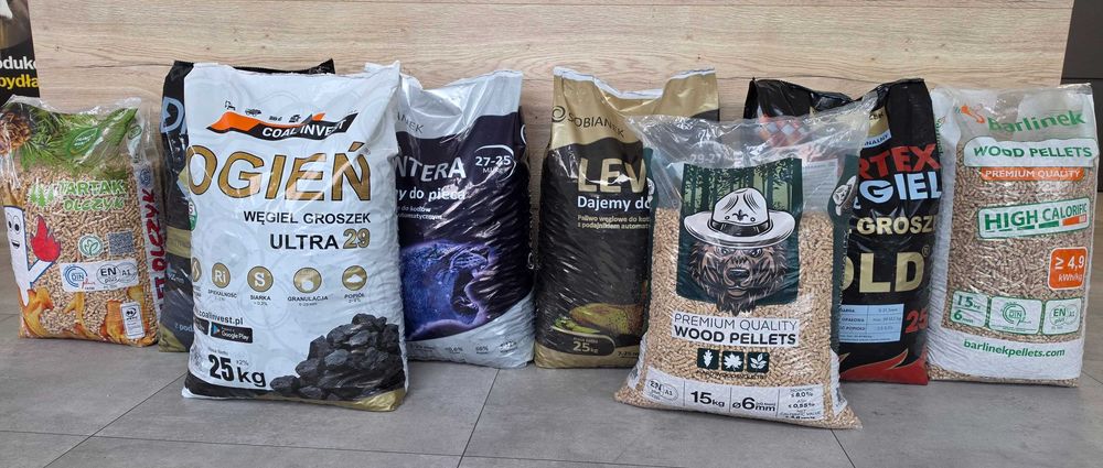 Węgiel Groszek OGIEŃ ULTRA (29-26 MJ/kg) z darmową dostawą do 50km Autoryzowany sprzedawca