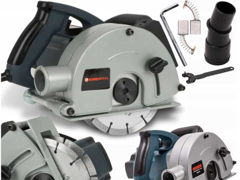 Bruzdownica Elektryczna 3500W zestaw z walizka i dodatkami