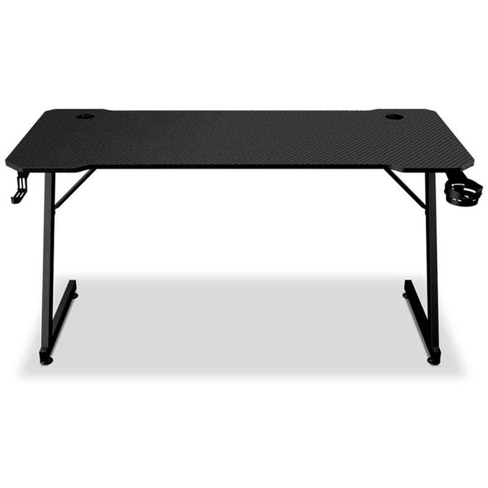 Secretária Gaming Alpha Gamer Gemina (140x60cm) Gaming Station Preta
