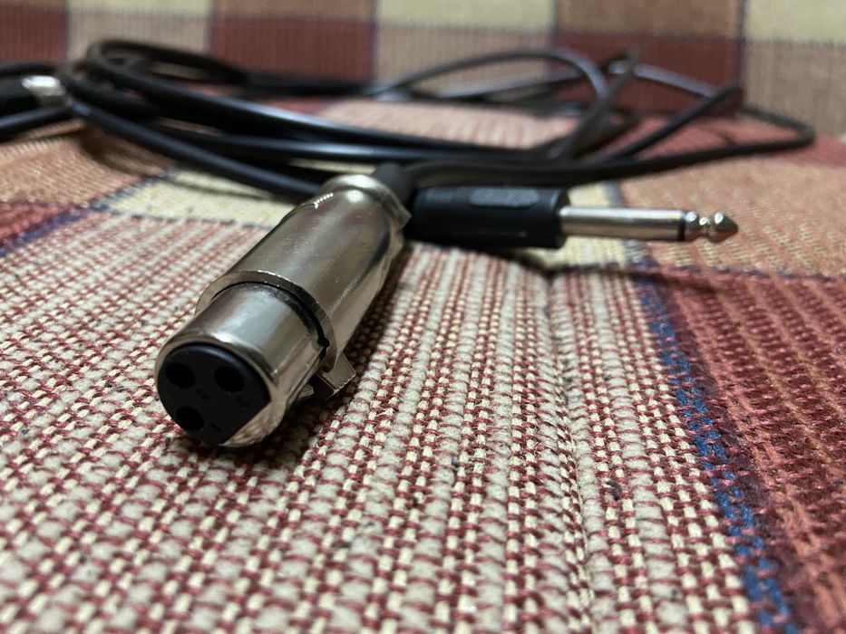 3 x kabel xlr jack