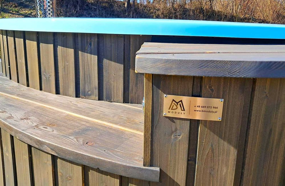 Basen Wolnostojący LAVA Pool, pełne wyposażenie Balia Jacuzzi Dostępne