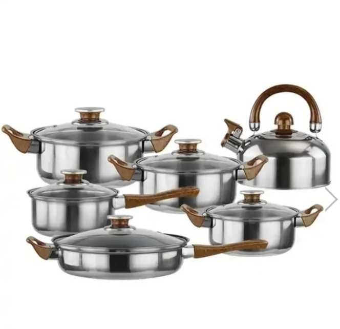 Набор кухонной посуды из нержавеющей стали