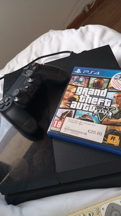 Ps4 com 47 jogos mais GTA 5
