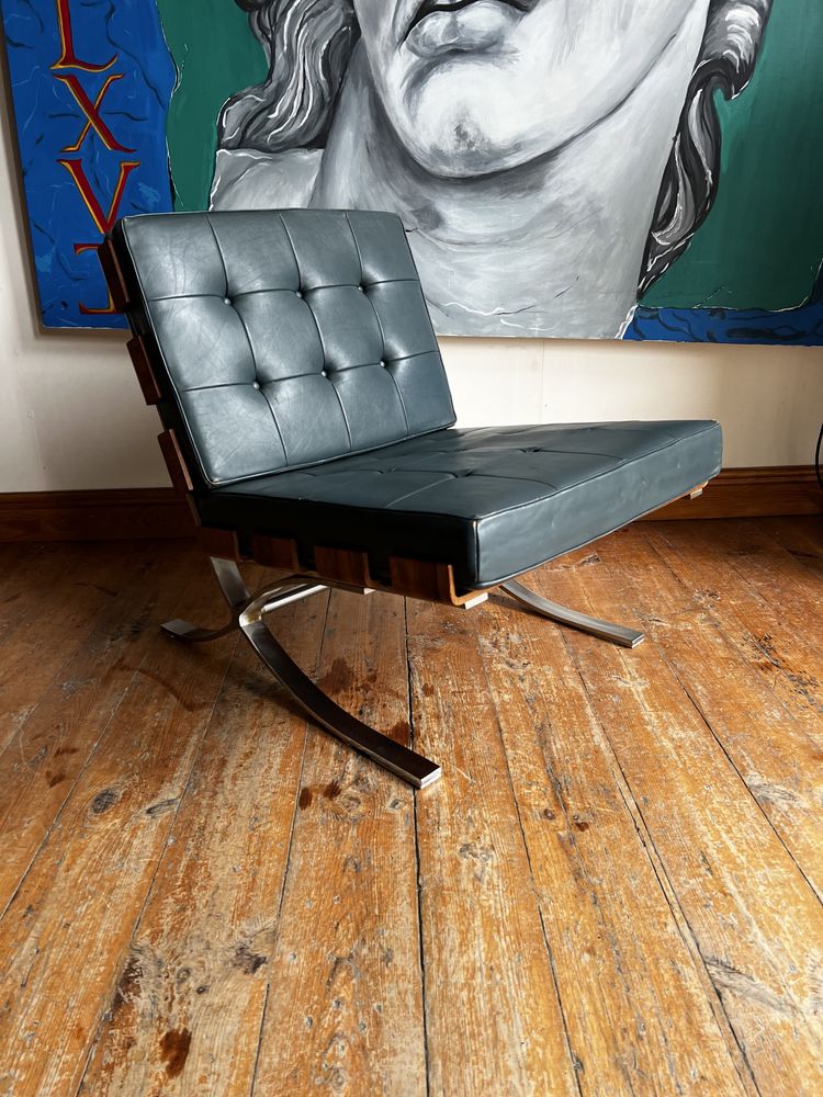 Mid century modern Froscher lounge chair fotel 1 z 4 dostępnyc
