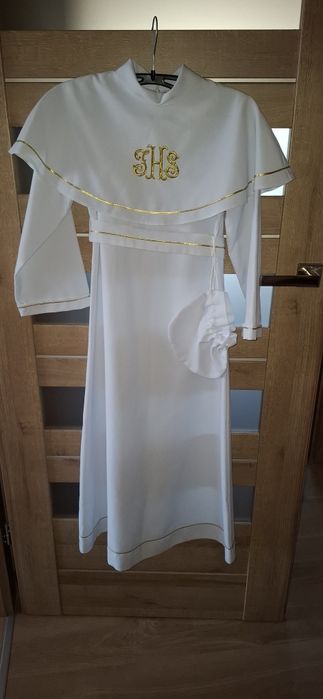 Alba komunia na 140cm + wianek