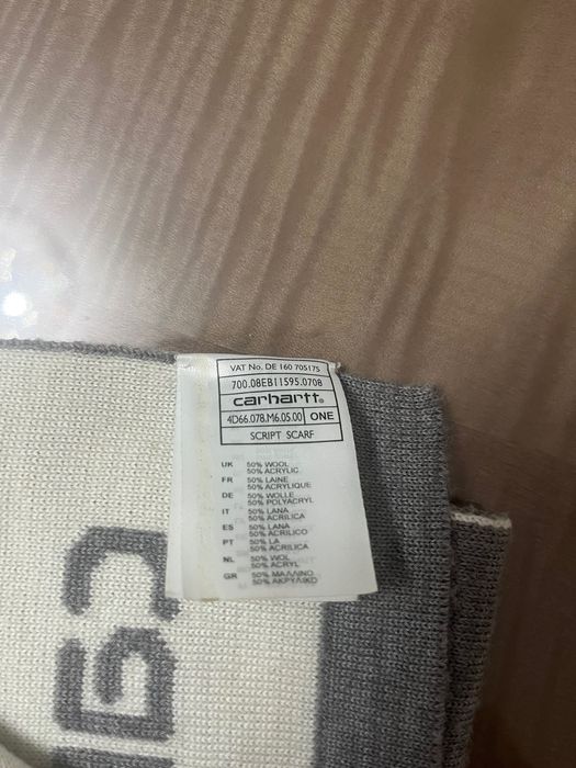 Carhartt script шарф