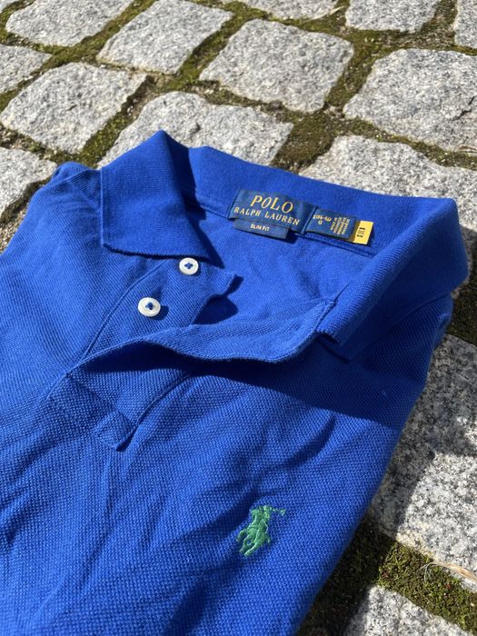 Polo Ralph Lauren azul – Tamanho S –