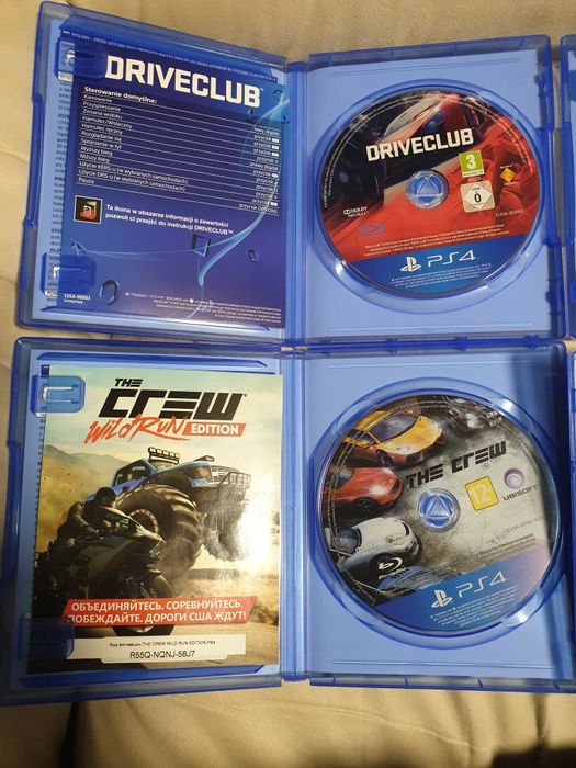 Диски ігри Sony PS4 за 4 шт