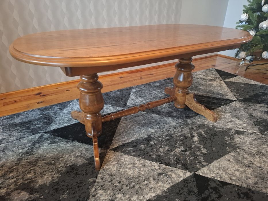 Stabilna ława dębowa