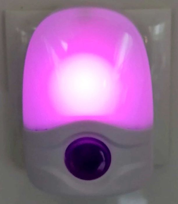 Luz presença - C/ várias cores, led - Novo