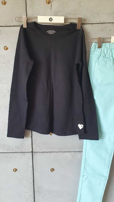 Spodnie +bluza r.140-146