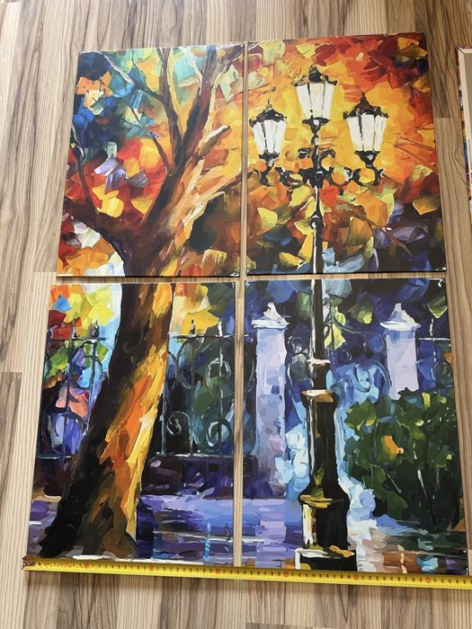 Obrazy , metalowe plakaty DISPLATE , Leovud Afremov
