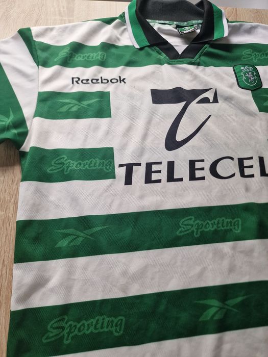 Camisola Sporting CP 1999/2000 Reebok / Telecel