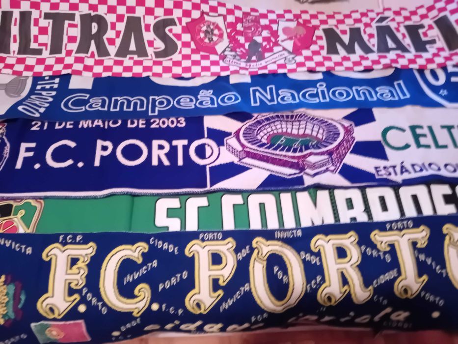 3 Cachecois de Futebol (2 FC.Porto e Leixões etc.)