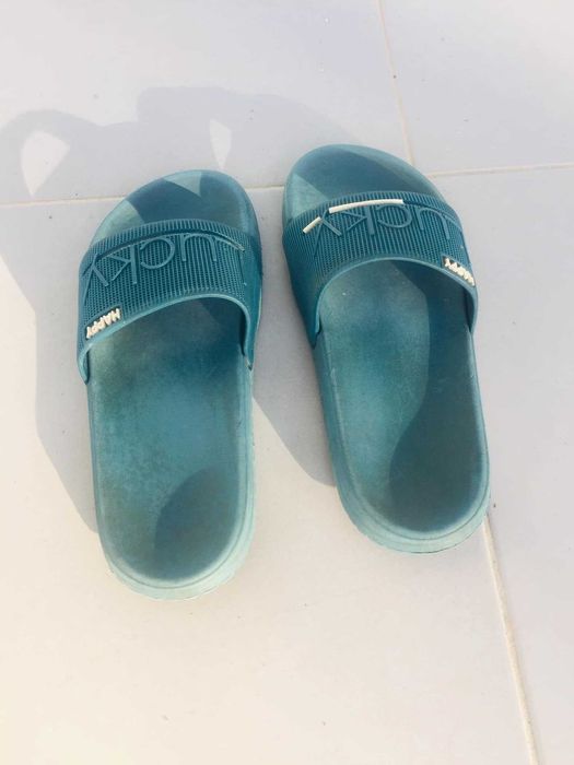 Chinelos azuis nº39