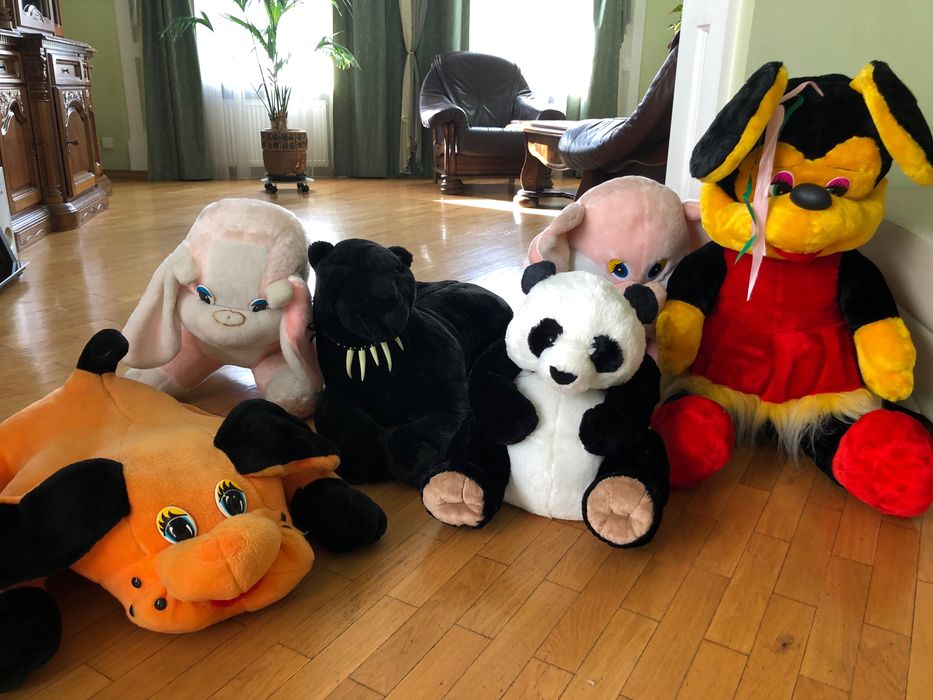 Мягкие игрушки в идеальном состояние