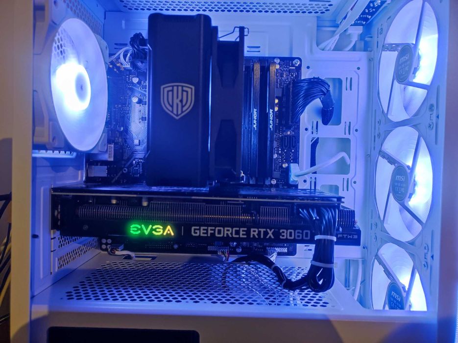 PC Gaming i5 11400F • RX 5700 XT 8GB • 16GB 3600 •1TB SSD• ARGB Branco