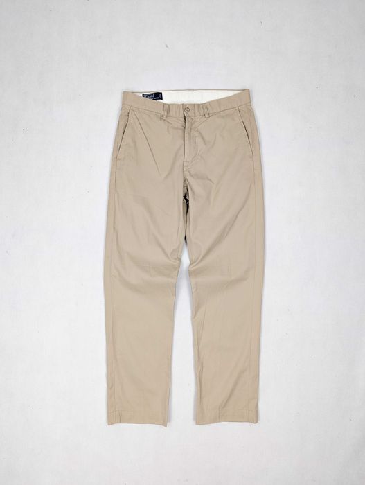 Polo Ralph Lauren beżowe spodnie 32/34 M logo