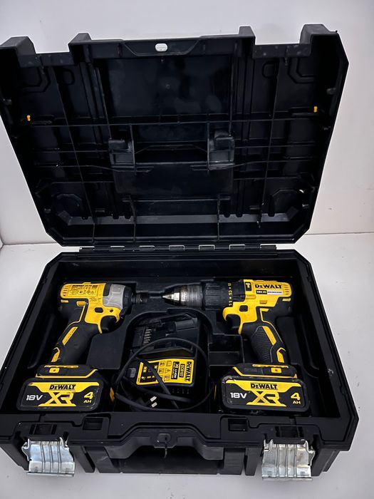 Dewalt zestaw wkrętarka dcd778 zakrętarka bezszczotkowa DCF787 2x4.0ah ...