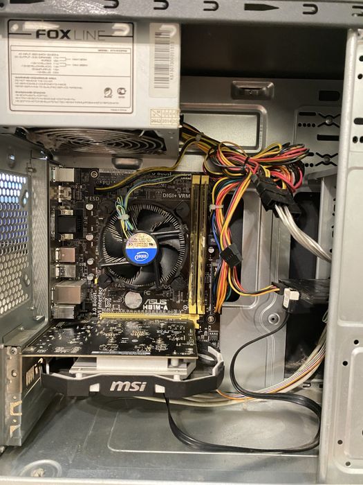 ПК I5, 8gb, rx 460 4 GB, SSD