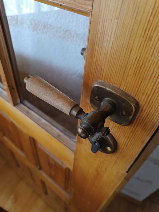 Drzwi sosnowe dwa skrzydła