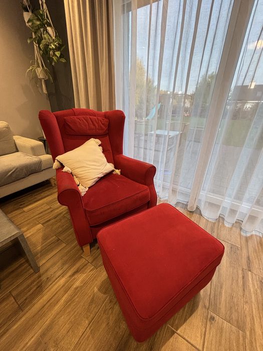 Fitel uszak z podnóżkiem