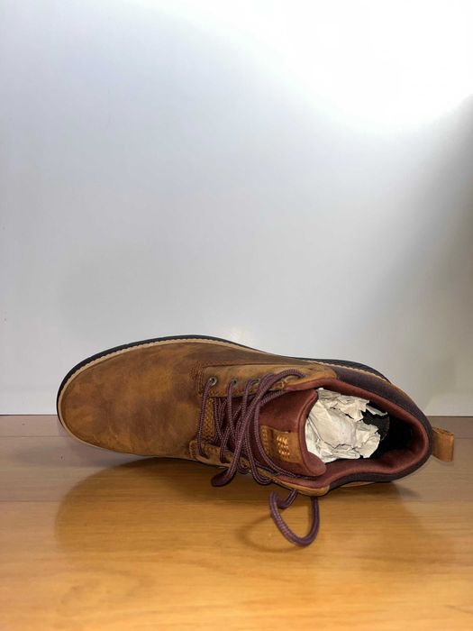 Botas Timberland Cross Mark GTX Chukka - Tamanho 41,5 - Cor Marrom