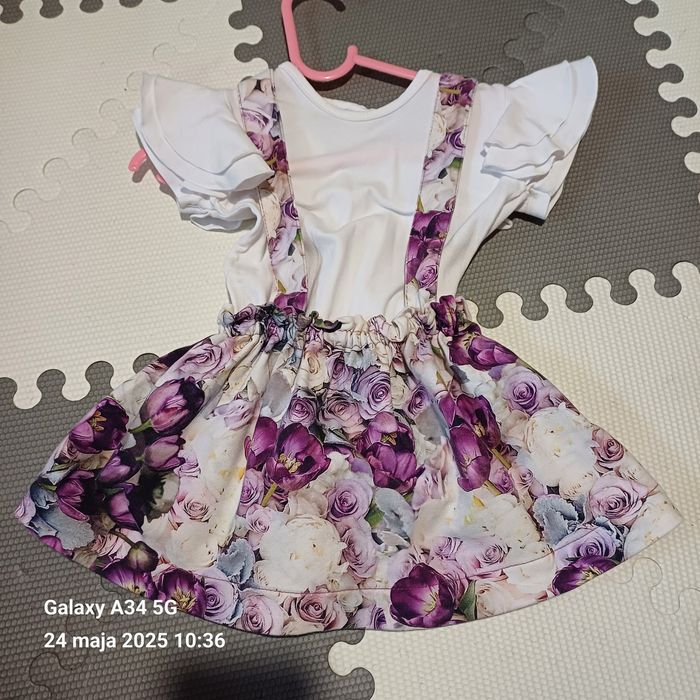 Komplet dla dziewczynki rozm. 92