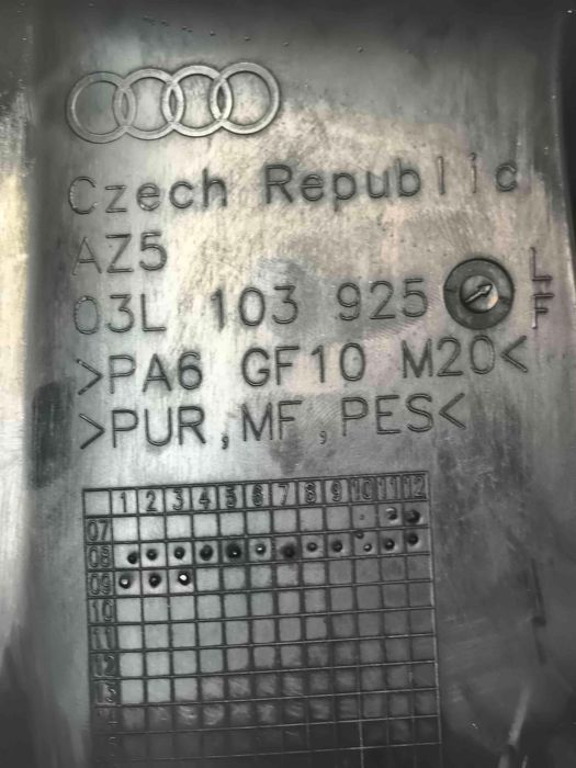Tampa do Motor AUDI A4 B8 Avant 2.0 TDI (105 kW / 143 cv) [04.2008 - 12.2015]