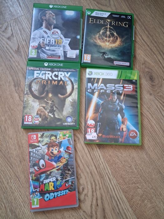 Gry na xbox 360/one/Series X i nintendo switch