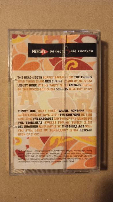 Kolorowe lata 60-te kaseta