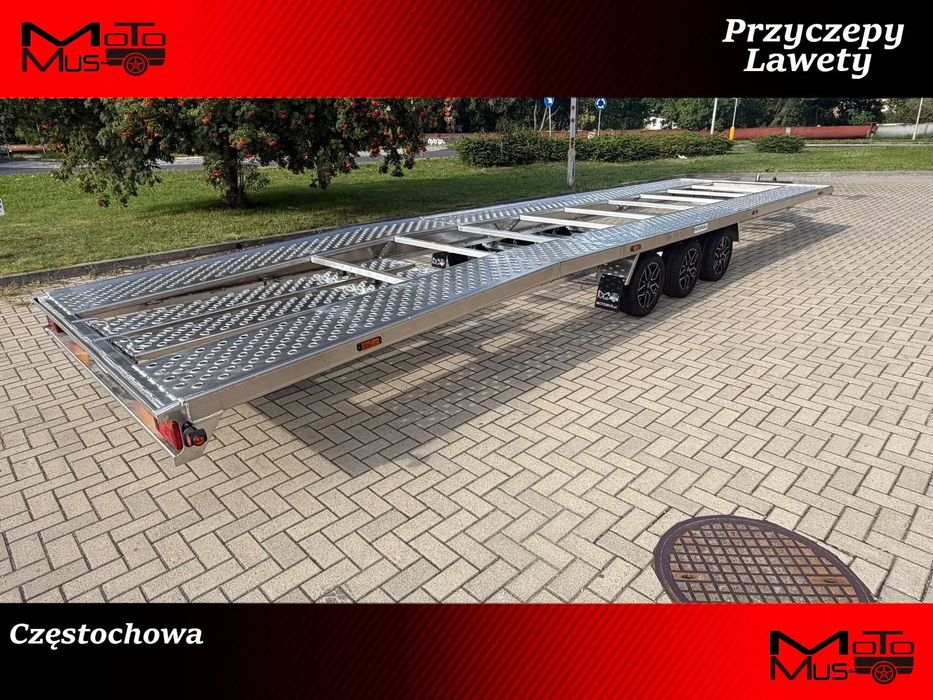Gala Bbg Laweta Dwa Auta Gala Al Raz Łamana 8,5X2,05M Aluminiowa