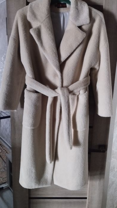 Пальто-шубка  из  альпаки