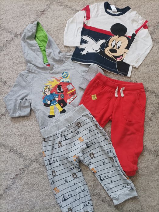 Ubranka dla chłopca r.80-86