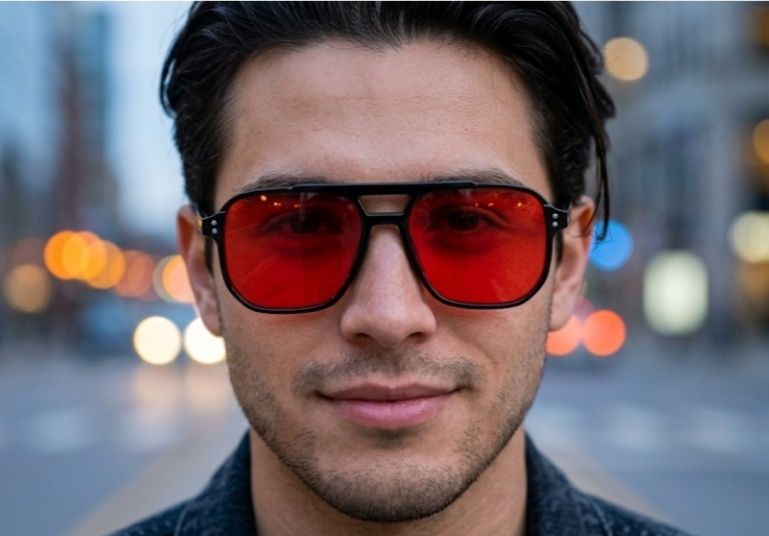 Окуляри в стилі "Авіатор" (Різні кольори лінз)