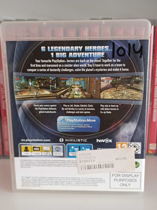 PS3 Jogo Playstation Move Heroes