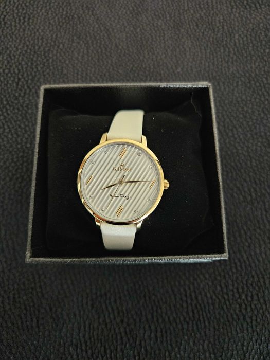 Zegarek Damski G.Rossi + BOX Biały