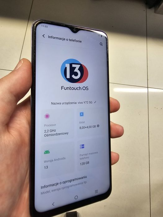 Oppo A74 12GB/128GB Sprawny
