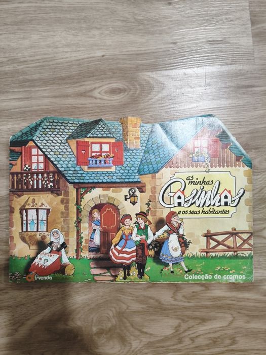 Coleção de cromos As minhas casinhas e os seus habitantes