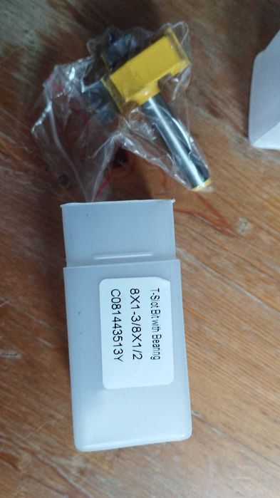 Brocas para Tupia várias diámetro 8mm. Novas