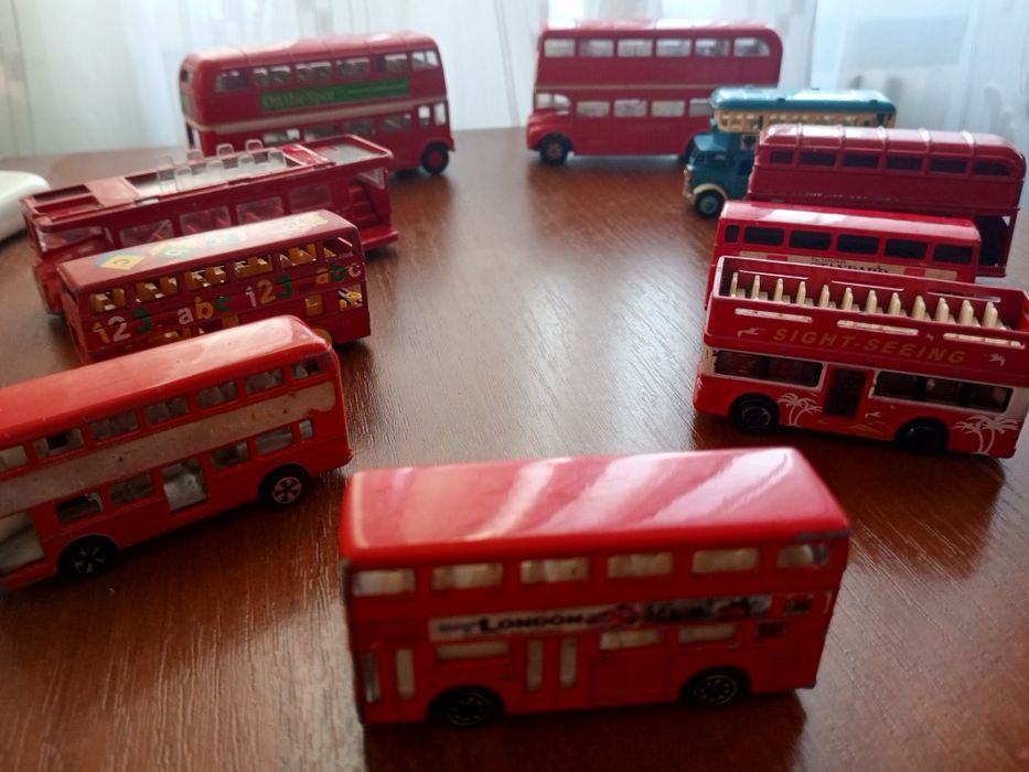 Червоний автобус металевий London bus дитячий