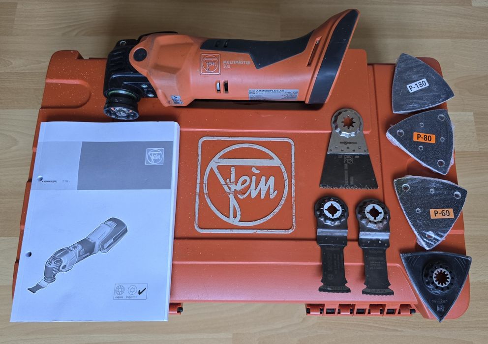 FEIN AMM500 PLUS AS MULTIMASTER 18V Urządzenie Wielofunkcyjne Pr.NOWE