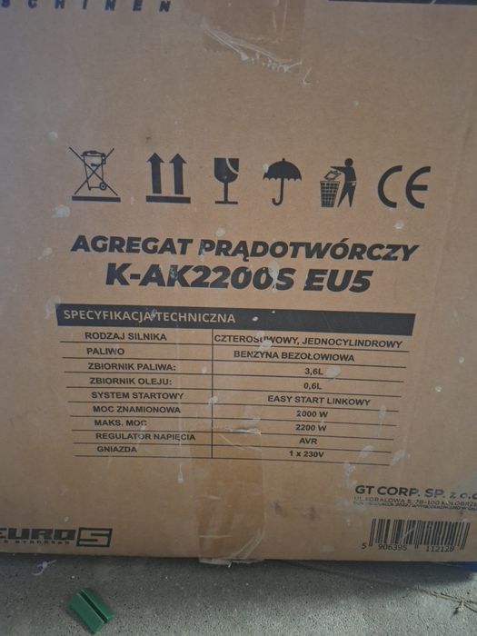 Agregat prądotwórczy kaltmann